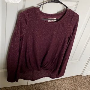 Soft material sweater